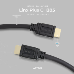 Cable HDMI a HDMI ACTECK AC-934800