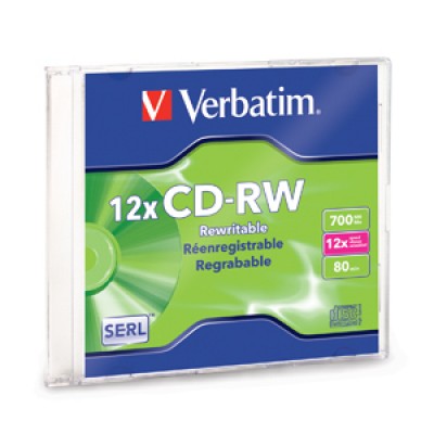 Disco CD-RW VERBATIM 95161