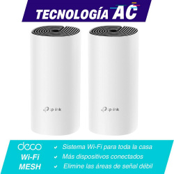 Kit Sistema Wifi  TP-LINK Deco M4(2-Pack)