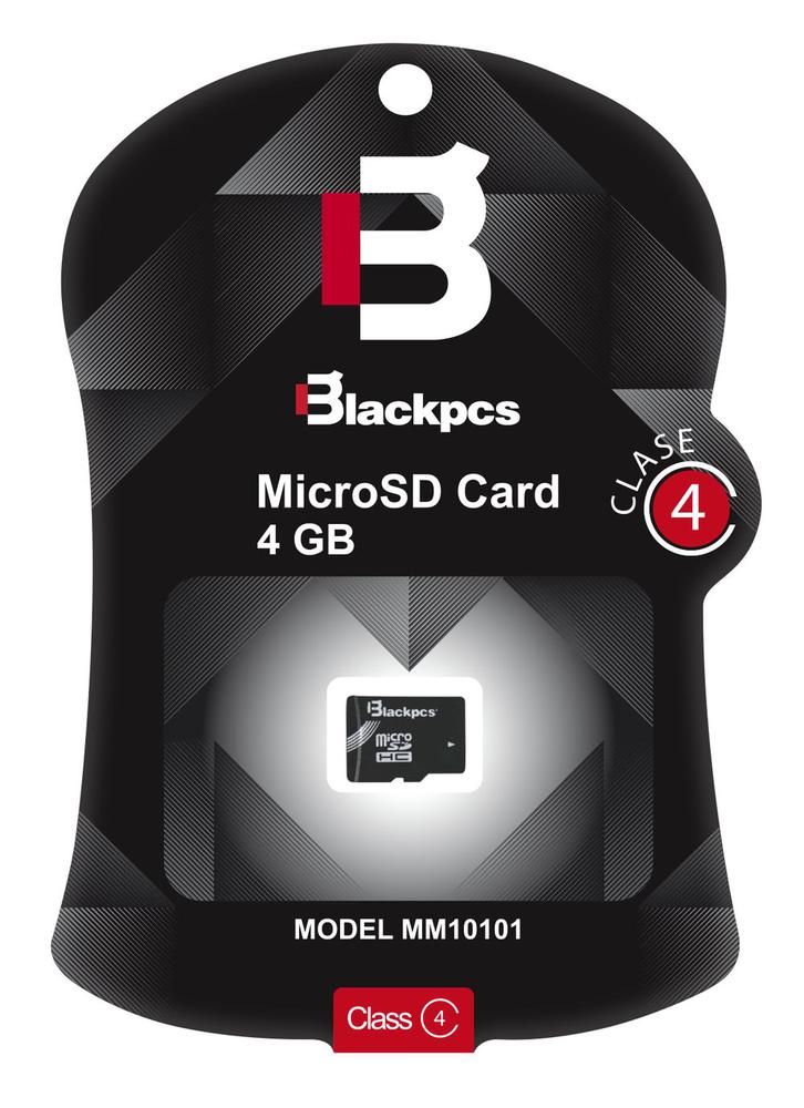Memoria Micro SD Blackpcs MM4101-8