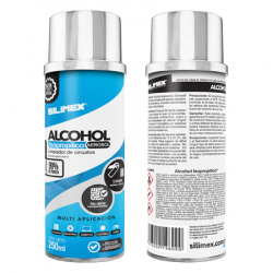 Alcohol Isopropílico SILIMEX Aerosol 250 ml = 280 gr